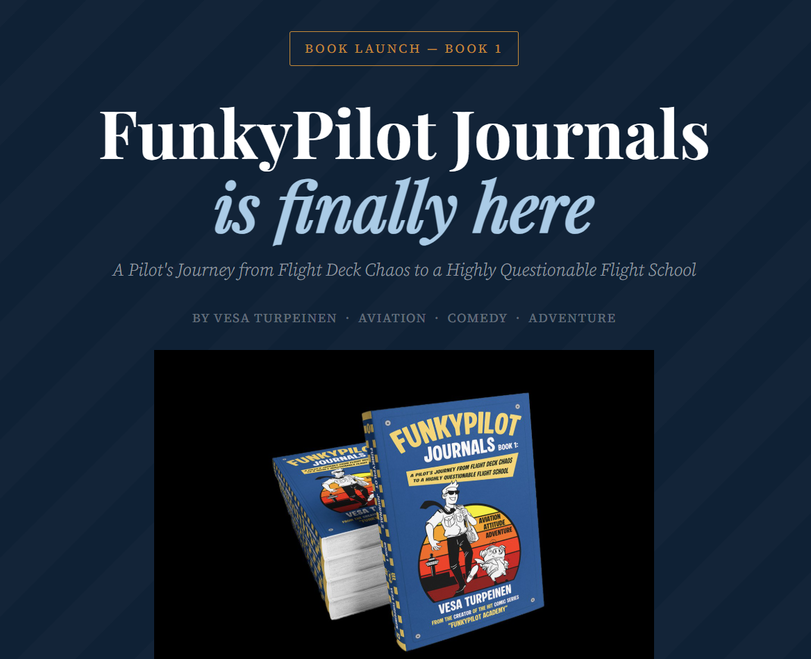 FunkyPilot Journals Published
